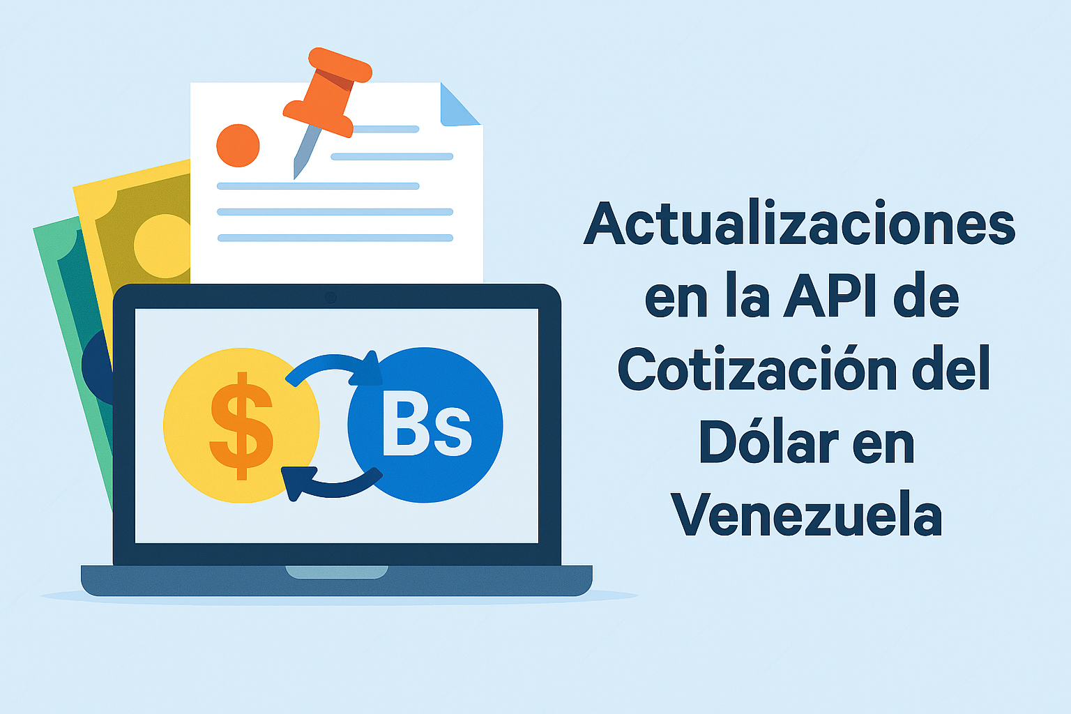 Actualización del modelo de trabajo de la API de cotización del dólar del BCV: sostenibilidad y nuevas funcionalidades
